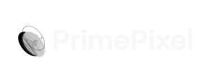 PrimePixel white logo